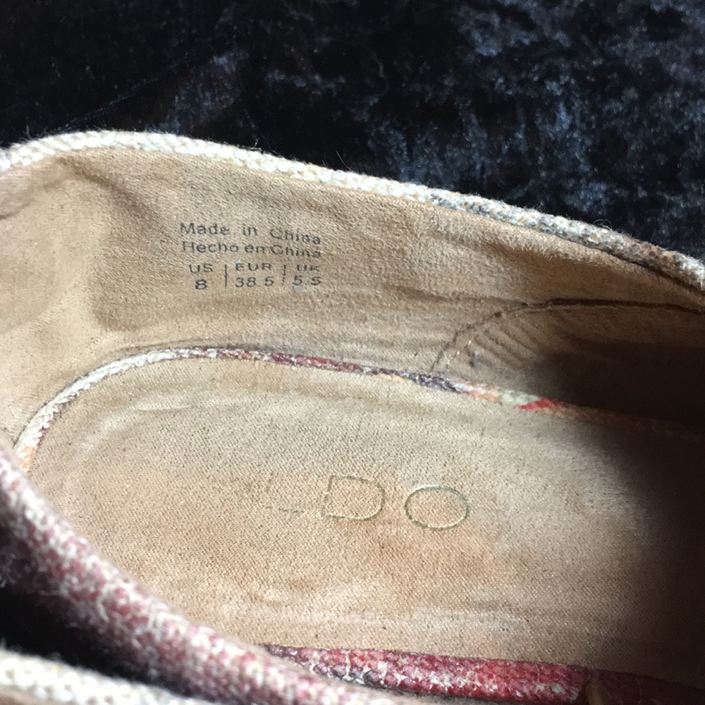 Aldo Flats Floral Canvas - Picture 7 of 8